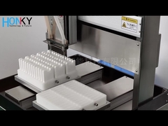 Máy làm đầy bàn chống nổ với máy bơm gốm cho nước hoa túi