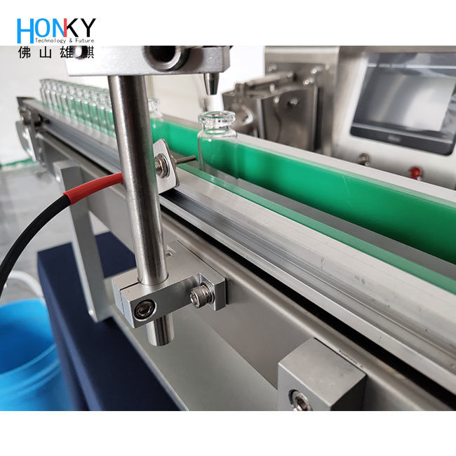 Máy nạp chai 5ml máy nạp nhỏ với máy vận chuyển nạp chai và Samll Bach để lấp dầu mỹ phẩm