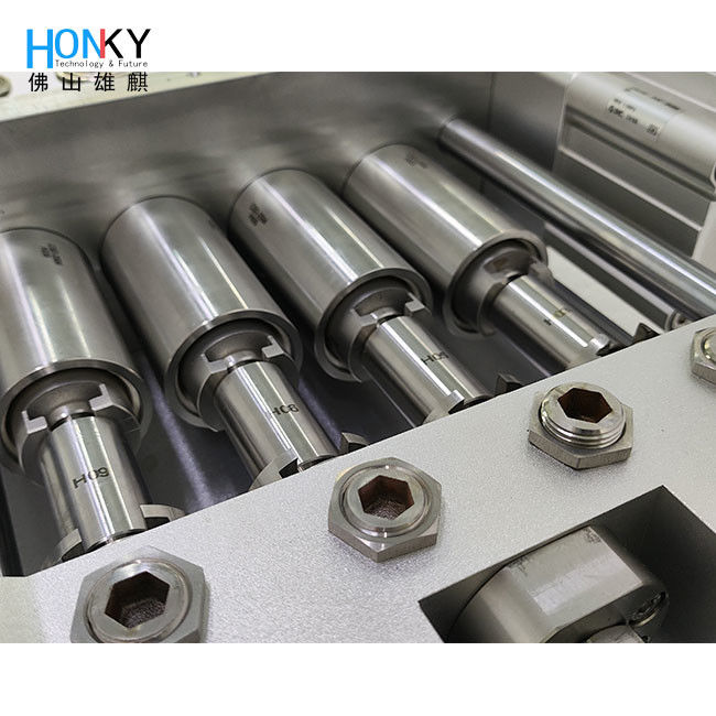 Máy bơm nhựa nhựa nhiều đầu với công suất 0,4KW và kích thước nhấp từ 1-10ml đến 5-50ml cho chất lỏng độ nhớt cao