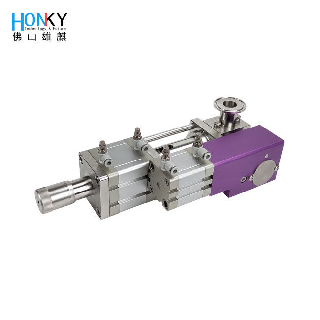 Máy bơm nhồi nước có độ nhớt cao Pneumatic Ceramic với gốm tinh khiết cao và độ chính xác ± 0,5% để nâng cấp máy đóng gói