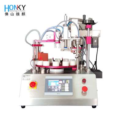 Xây dựng sạch 50ml chai máy bấm và nắp máy bấm và nắp với chức năng cấp tự động nắp cho 50ml chai chất phản ứng sinh học