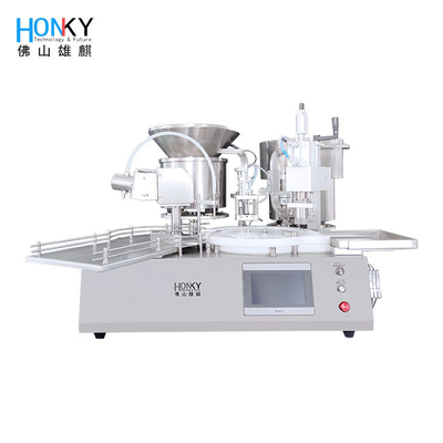 Máy nắp đầy chất lỏng 5ml tự động 25BPM Cho sản xuất chất lỏng dược phẩm nhỏ