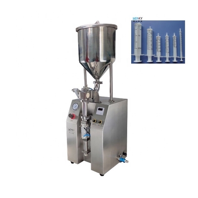 Máy đổ chất lỏng trên bàn bằng thép không gỉ với hai đầu điều khiển PLC