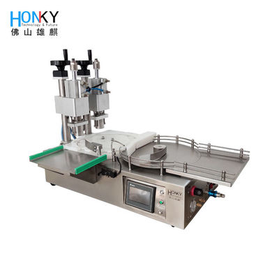 Máy nắp chai thủy tinh 10ml với chức năng nén không khí