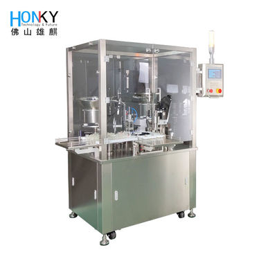 Máy chiết rót chất lỏng tự động Lọ quay 1800 BPH với bơm gốm