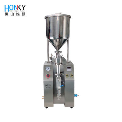 Máy chiết rót gel 50w 12ml với máy bơm gốm có độ chính xác cao