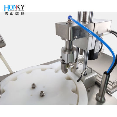 Máy bơm và nắp máy tính thiết yếu với hệ thống nắp servo motor cho đóng chai thủy tinh
