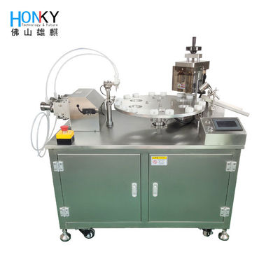 Máy chứa và nắp ống nghiệm virus khối lượng nhỏ tự động Với chức năng nắp servo cho việc lấp đầy chất phản ứng