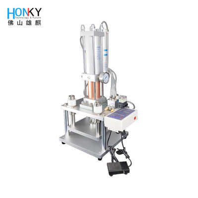 Máy đóng nắp bán tự động kiểm soát không khí để niêm phong ống mẫu nước hoa 2ml