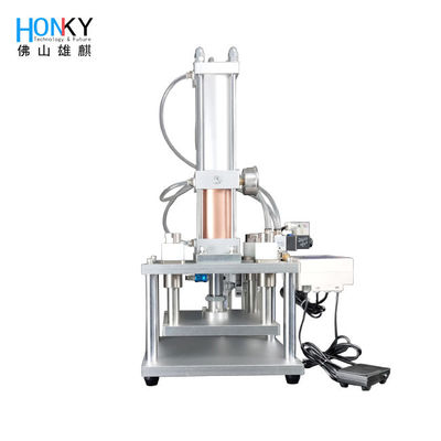 Máy tính để bàn Loại 3600 BPH Máy niêm phong nắp chai