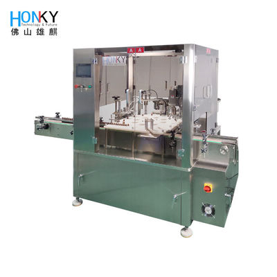 Máy điền và nắp chai thiết yếu 100ml hoàn toàn tự động Với hệ thống nắp servo để điền dầu thiết yếu