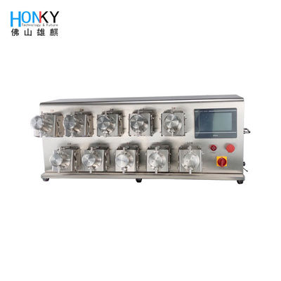 Hệ thống XQX2 đầu đa tự động đầy đủ 6ml Máy bơm nhấp gốm chính xác cao cho máy đổ chất lỏng thuốc