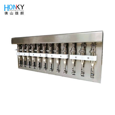 30ml Máy bơm đầy nước hoa hoàn toàn tự động Hệ thống bơm phân phối chất lỏng với 6 kênh cho máy đóng gói Blister