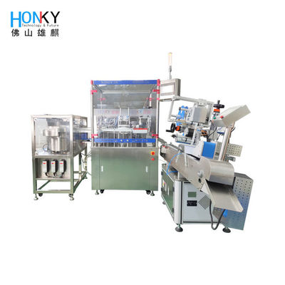 Máy lấp đầy hoàn toàn tự động ống lấy mẫu virus Máy lấp đầy và nắp với hệ thống đầu kép để lấp đầy chất phản ứng sinh học