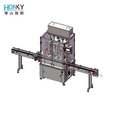 Toàn bộ tự động 2L chất lỏng điền máy nắp cho dầu gội công nghiệp gói