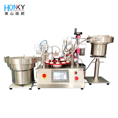 Máy tính để bàn tự động kiểm tra kháng nguyên ống chất lỏng và máy đóng nắp cho thuốc thử