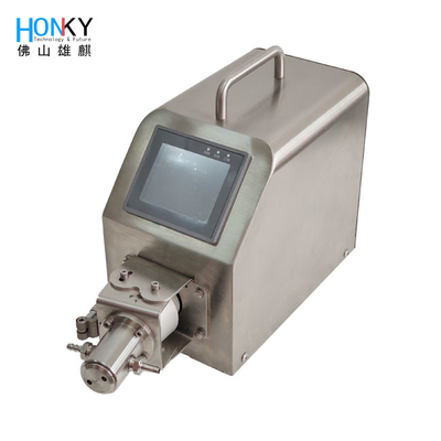 Máy chiết rót chai chất lỏng bán tự động cầm tay 50BPM cho mẫu nước hoa 2ml